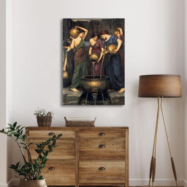 Canvas print The Danaides, Waterhouse J.W