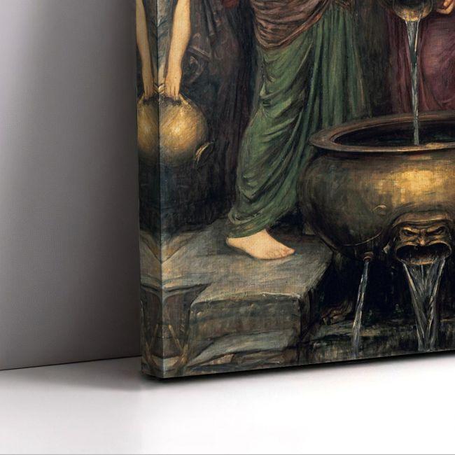 Canvas print The Danaides, Waterhouse J.W
