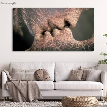 Canvas print Roots, panoramic
