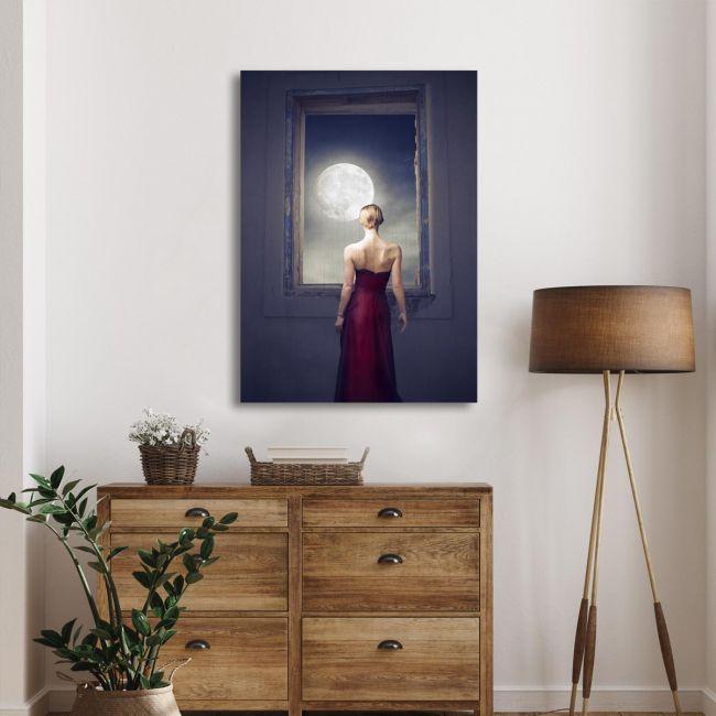 Canvas print Under the moonlight
