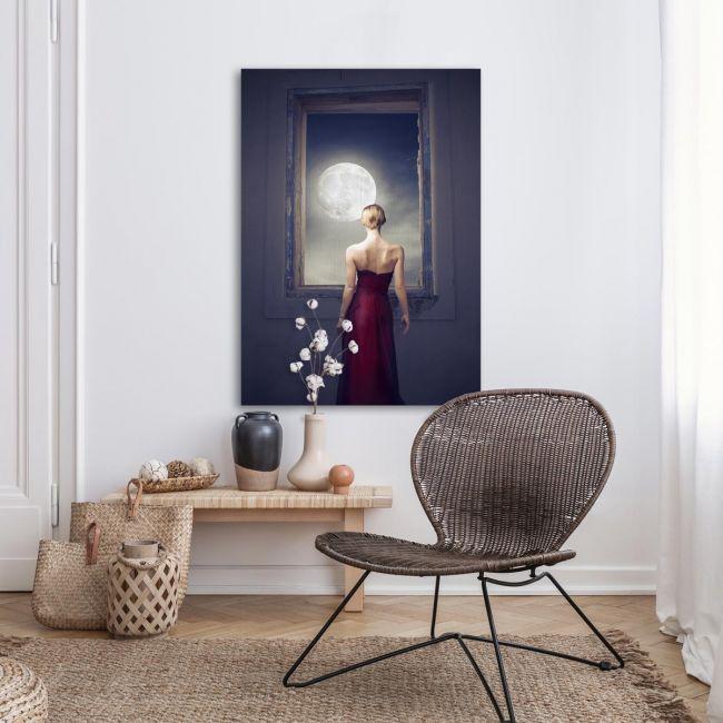 Canvas print Under the moonlight