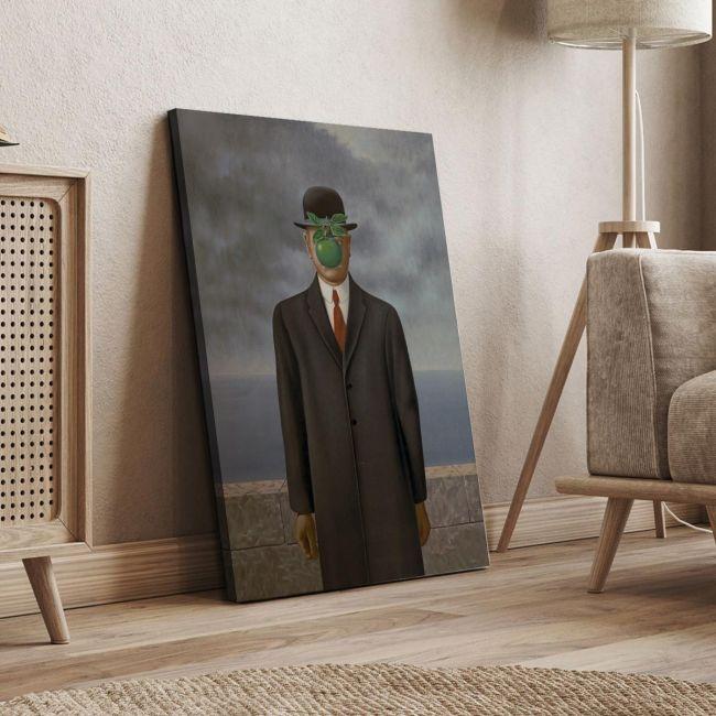 Πίνακας ζωγραφικής The son of man reart (original Magritte R.)