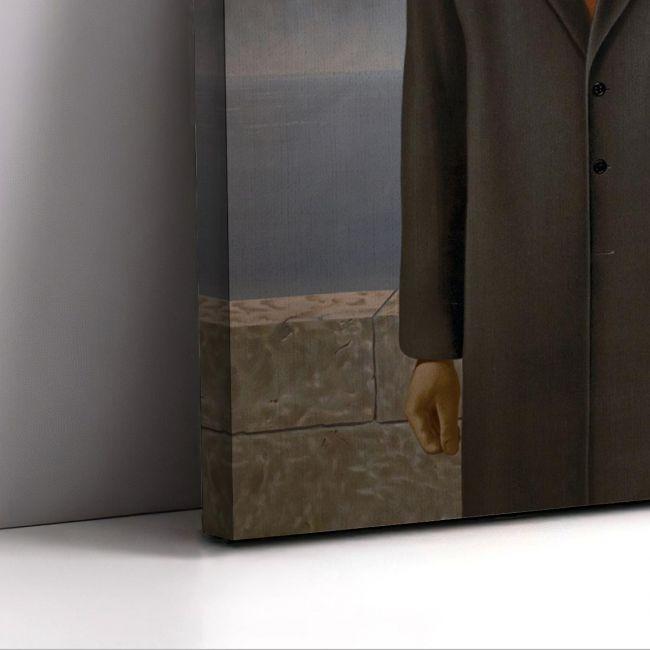 Canvas print The son of man reart (original Magritte R)