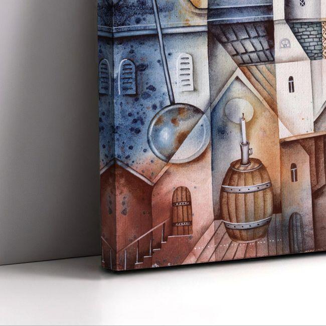 Canvas print Balloon ride