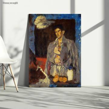 Canvas print Winter reart, (based on WInter by Tsarouhis)