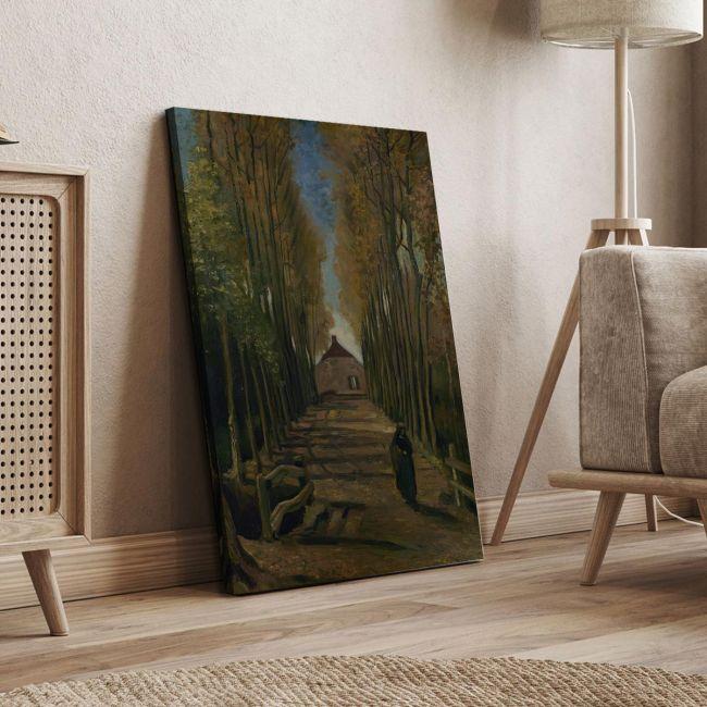 Πίνακας ζωγραφικής Avenue of Poplars, Vincent van Gogh