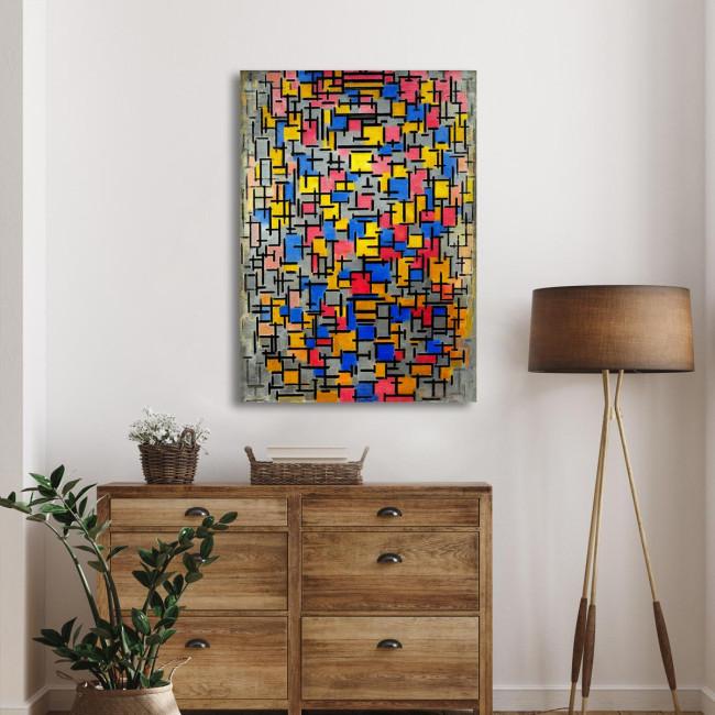 Canvas printComposition I, Mondrian P.