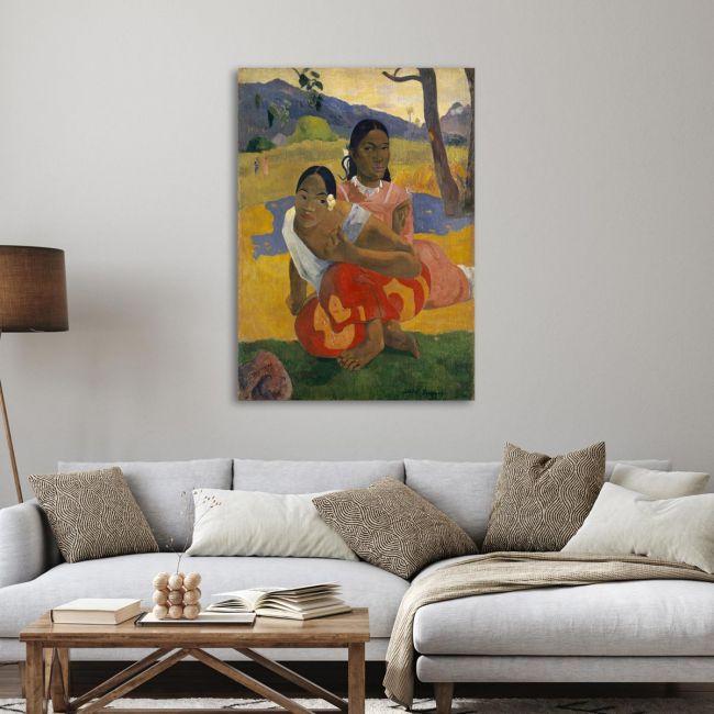 Πίνακας ζωγραφικής Nafea Faa Ipoipo, Gauguin Paul