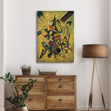 Canvas print Points Kandinsky W. Framed canvas View 1 2