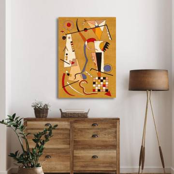 Πίνακας ζωγραφικής Airplane Kandinsky W. Καμβάς τελαρωμένος Όψη 1 2