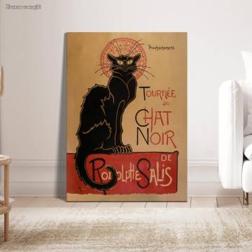Πίνακας ζωγραφικής Tournee du chat noir Henri de Toulouse Lautrec Καμβάς τελαρωμένος Όψη 6 2
