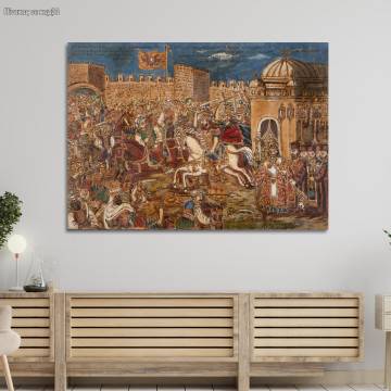 Canvas print Agia Anna, Theophilos