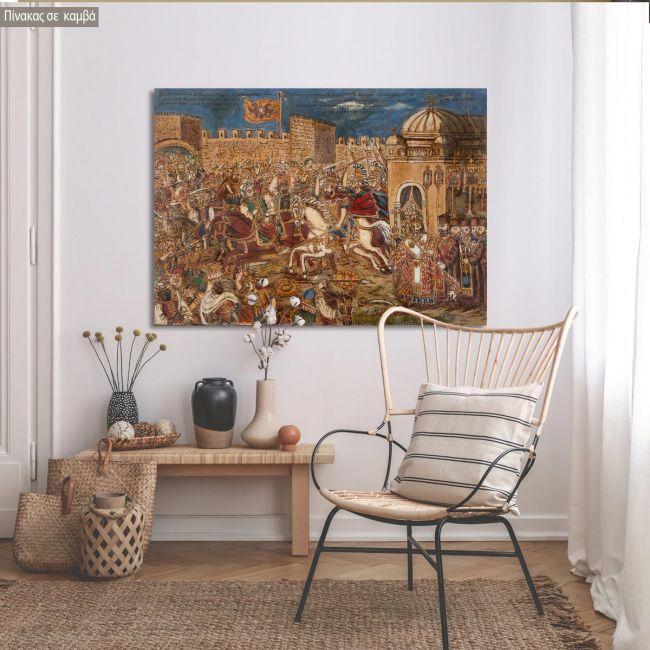 Canvas print Agia Anna, Theophilos