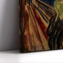 Canvas print The scream, Munch Edvard, , reproduction