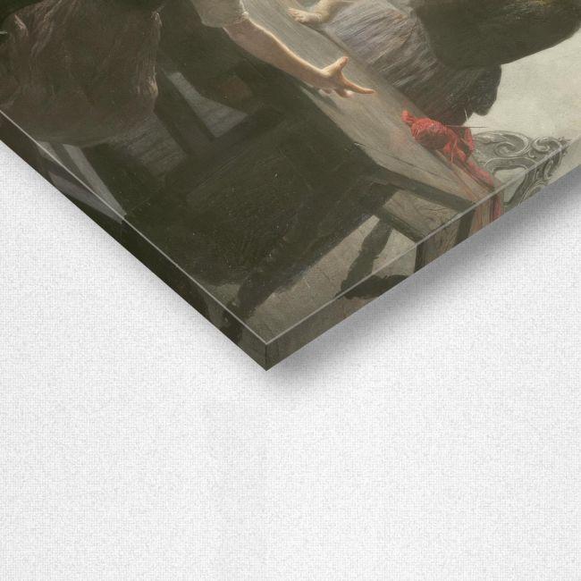 Canvas print First steps, grandmother, Iakovidis