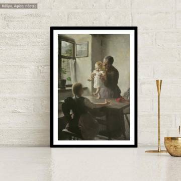 The first steps Grandmother, G. Iakovidis, Poster
