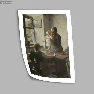 The first steps Grandmother, G. Iakovidis, Poster 2