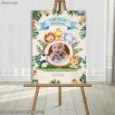 Canvas print welcome to my baptism, ballerina