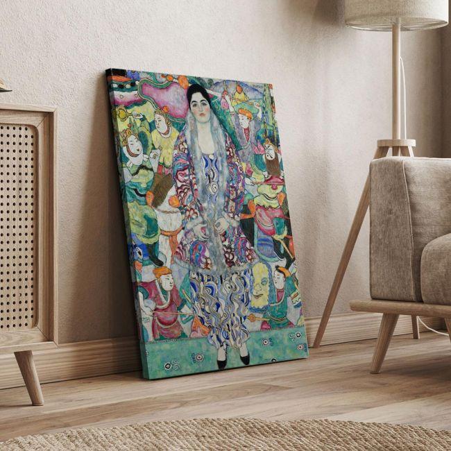 Canvas print Portrait of Friedericke Maria Beer, Klimt Gustav
