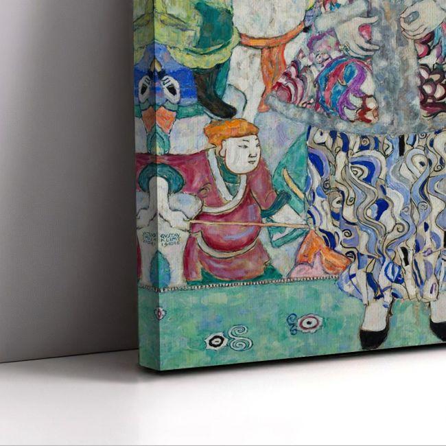 Canvas print Portrait of Friedericke Maria Beer, Klimt Gustav