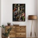 Canvas print Christ at the cross, El Greco