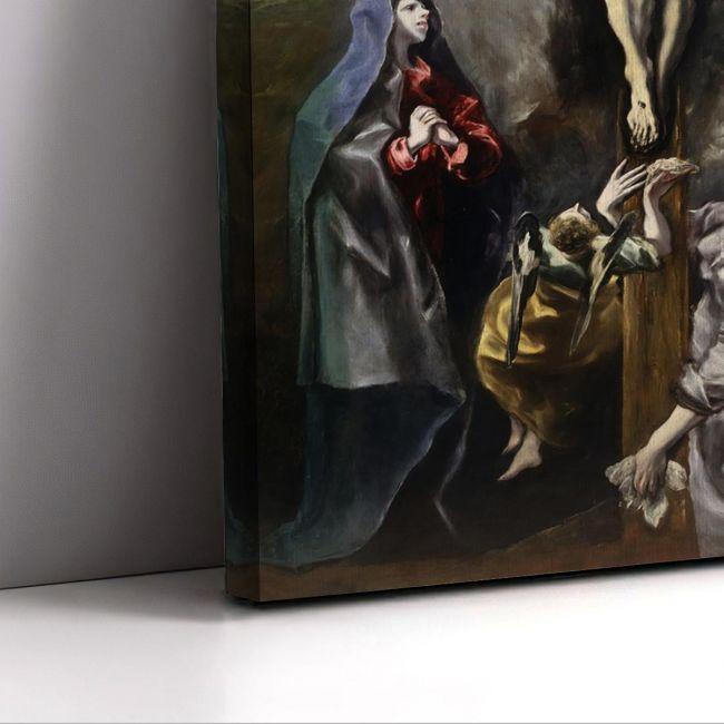 Πίνακας ζωγραφικής Christ at the cross, El Greco