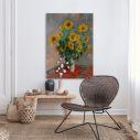 Canvas print Bouquet of sunflowers, Monet C