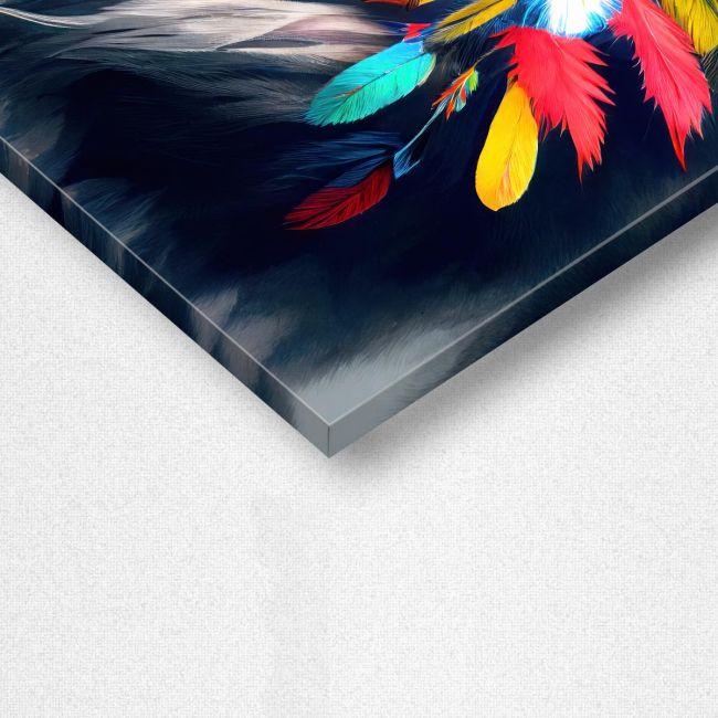 Canvas print An indian lion