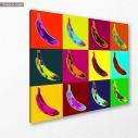 Canvas print Pop art Bananas