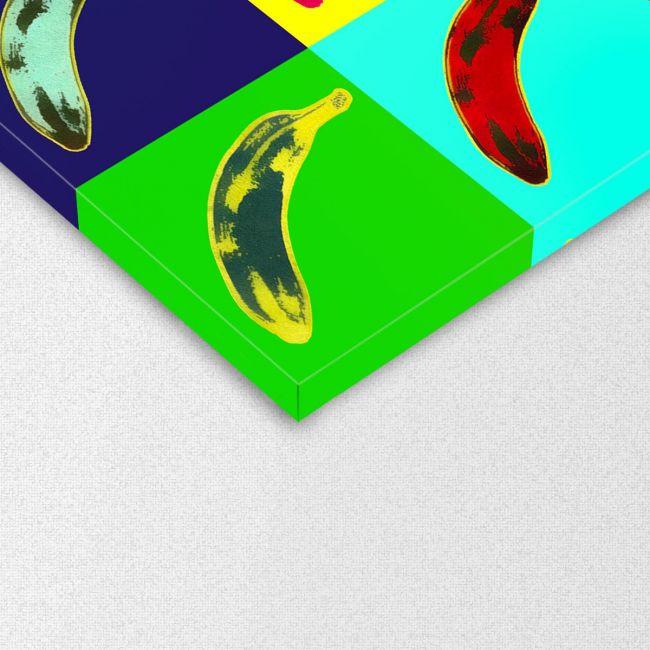 Πίνακας σε καμβά Pop art Bananas, λεπτομέρεια