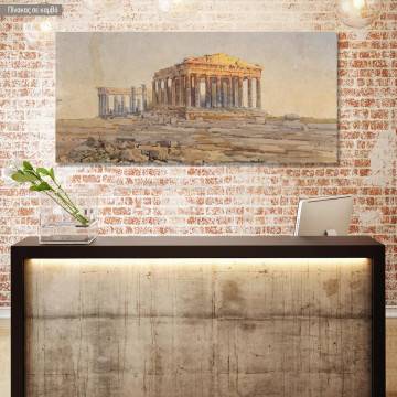 Canvas print Acropoli, Angelos Giallinas panoramic