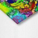 Canvas print Trippy wolf