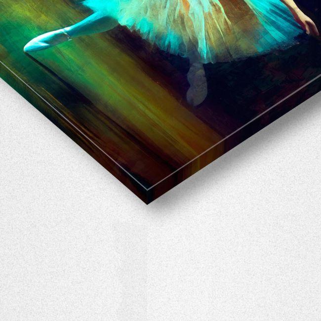 Πίνακας σε καμβά Ballerina colorful, λεπτομέρεια