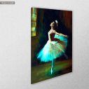 Canvas print Ballerina colorful 