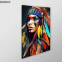Canvas print Colorful Indian