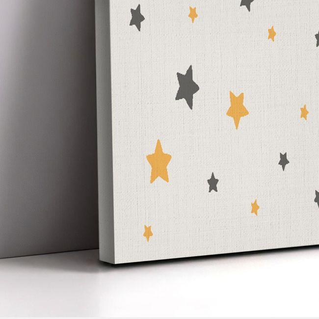 Canvas print Dreaming bear, panoramic