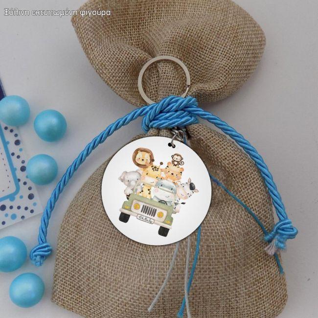 Ξύλινη φιγούρα για μπομπονιέρα, Ζωάκια σε τζιπάκι