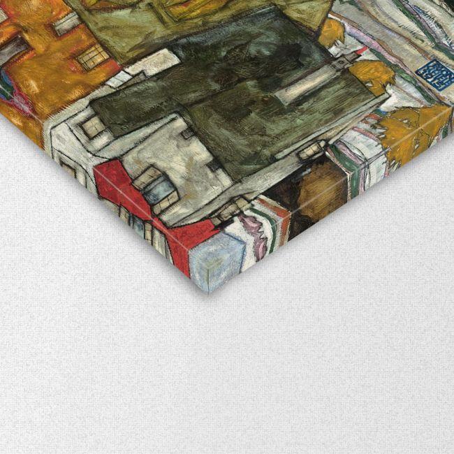 Canvas print Island city, Schiele Egon,3 panels