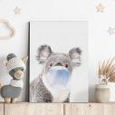 Kids canvas print Bubble koala