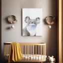 Πίνακας παιδικός σε καμβά, Κοάλα, (Bubble koala)