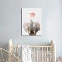 Kids canvas print Bubble elephant