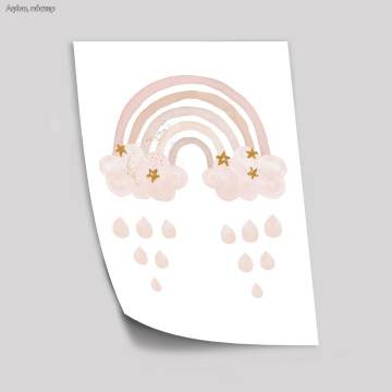 Poster Rainbow pale II 2