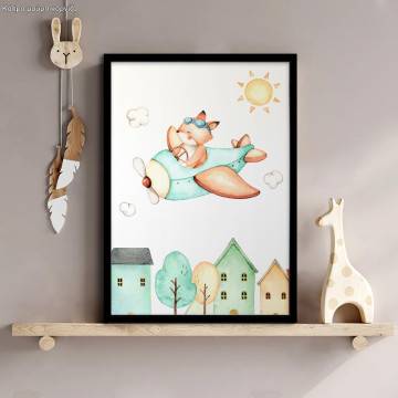 Poster Flying fox II