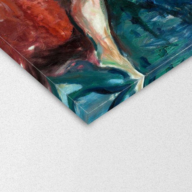 Canvas print Weeping nude, Munch