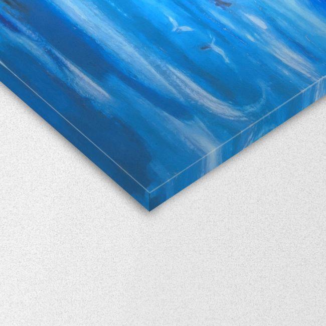 Canvas print Blue sailing