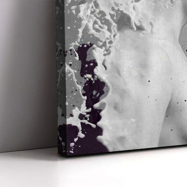 Canvas print Milk and coffee