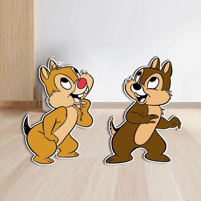 Wooden figures squirrels