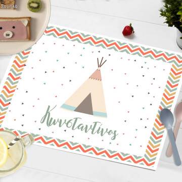 Placemat, Tee pee tent