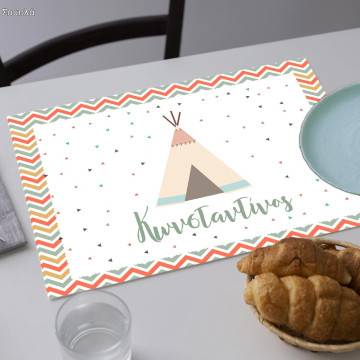 Placemat, Tee pee tent 2