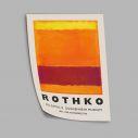 Αφίσα Έκθεσης Rothko, a retrospective II, αφίσα, κάδρο